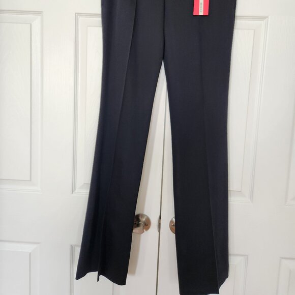 HUGO BOSS DARK BLUE WOMAN CLASSIC DRESS PANTS NEW SIZE 6 (FOR SIZE 2-4) - Picture 4 of 16